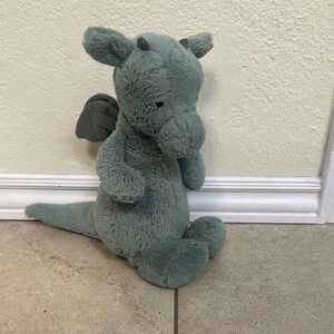 Jellycat Sage Green Plush Dragon